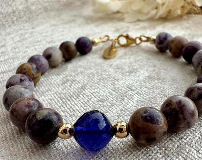Petrified Flourite Signature Bracelet