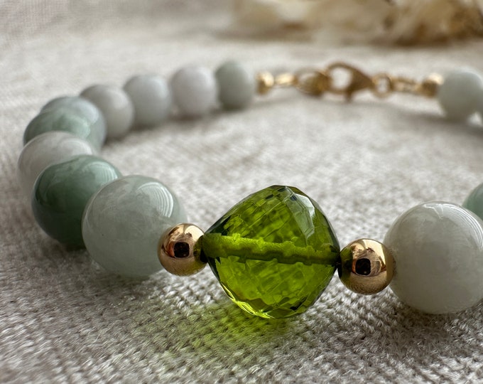 Burmese Jade Signature Bracelet