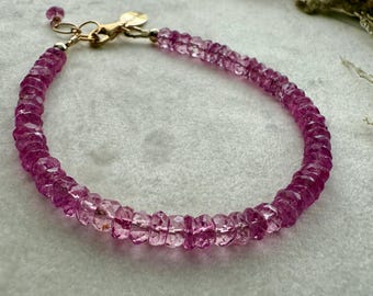 Pink Topaz Bracelet