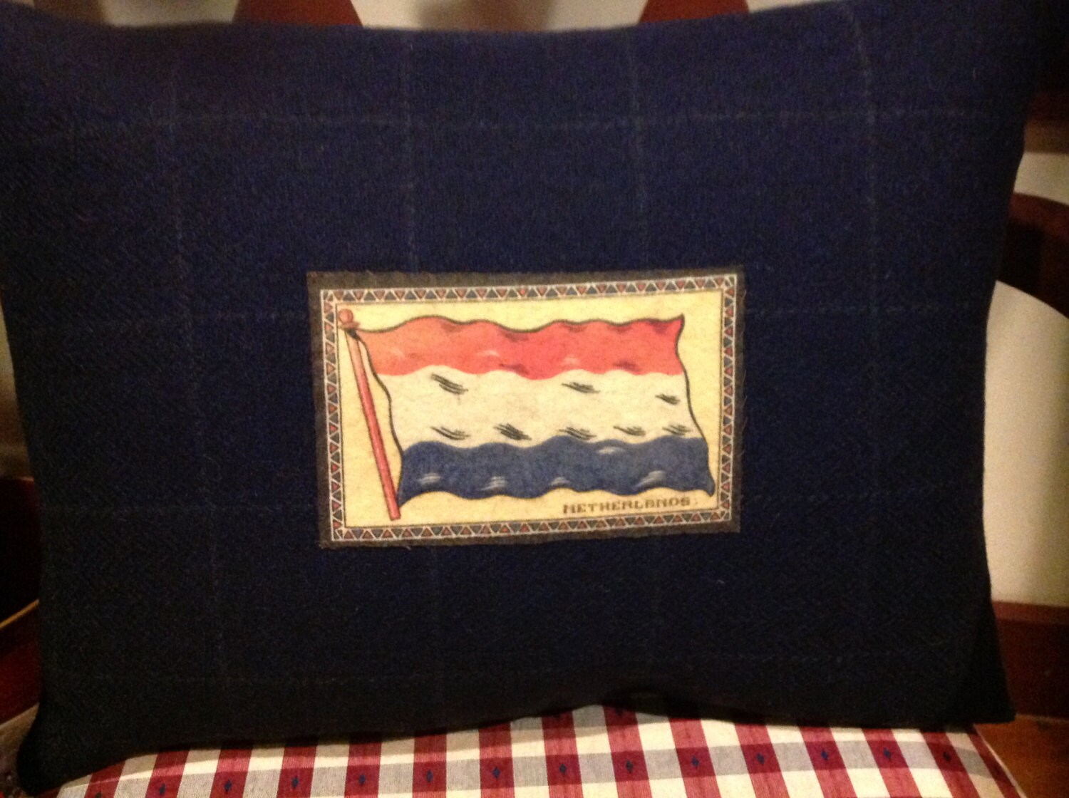 Netherlands Flag Cigar Flannel Pillow. Tobacco Flannel pillow. Etsy.de
