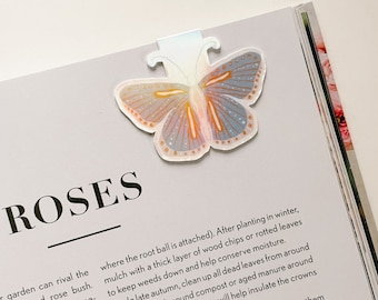 Butterfly Magnetic Bookmarks, Magnetic Page Clips, Butterfly Bookmarks, Page Clips, Bookish, Book Accessories, Reading Gifts, Book Lover