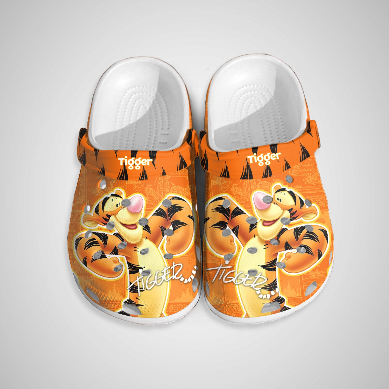 Tigger Clogs Shoes, Tigger Clogs, Gift For Kids, Gift For Her, Mother Day Gift