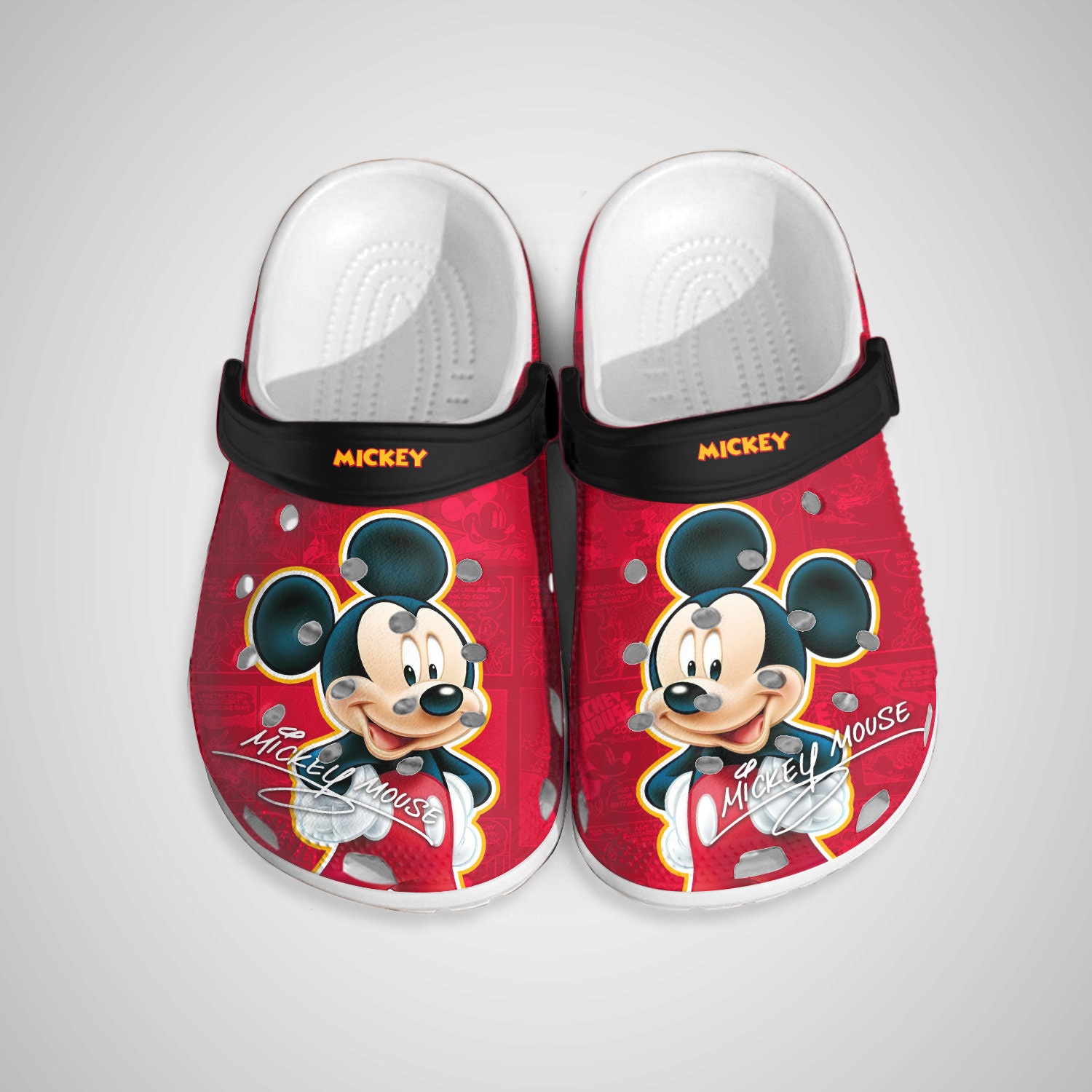 Mickey Mouse Clogs Shoes, Gift For Kids, Gift For Her, Mother Day Gift