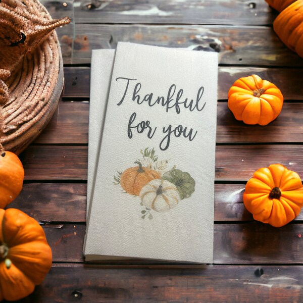 Thanksgiving Paper Napkins Etsy