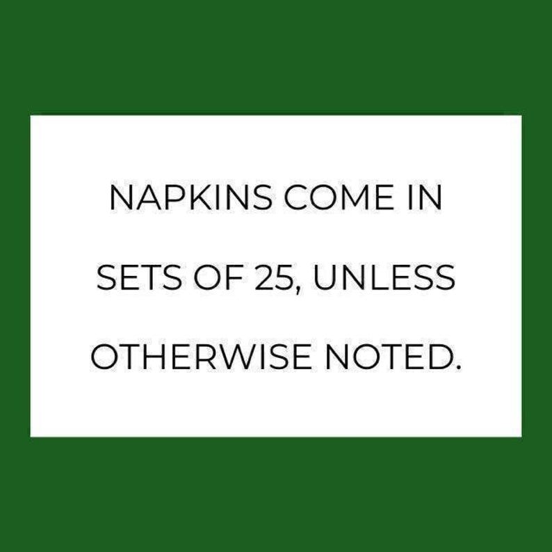 Friendsgiving Napkins It's Giving Friends Friendsgiving Party Decor Friendsgiving Dinner Party Cocktail, Lunch or Dinner Napkins, Set of 25 image 4