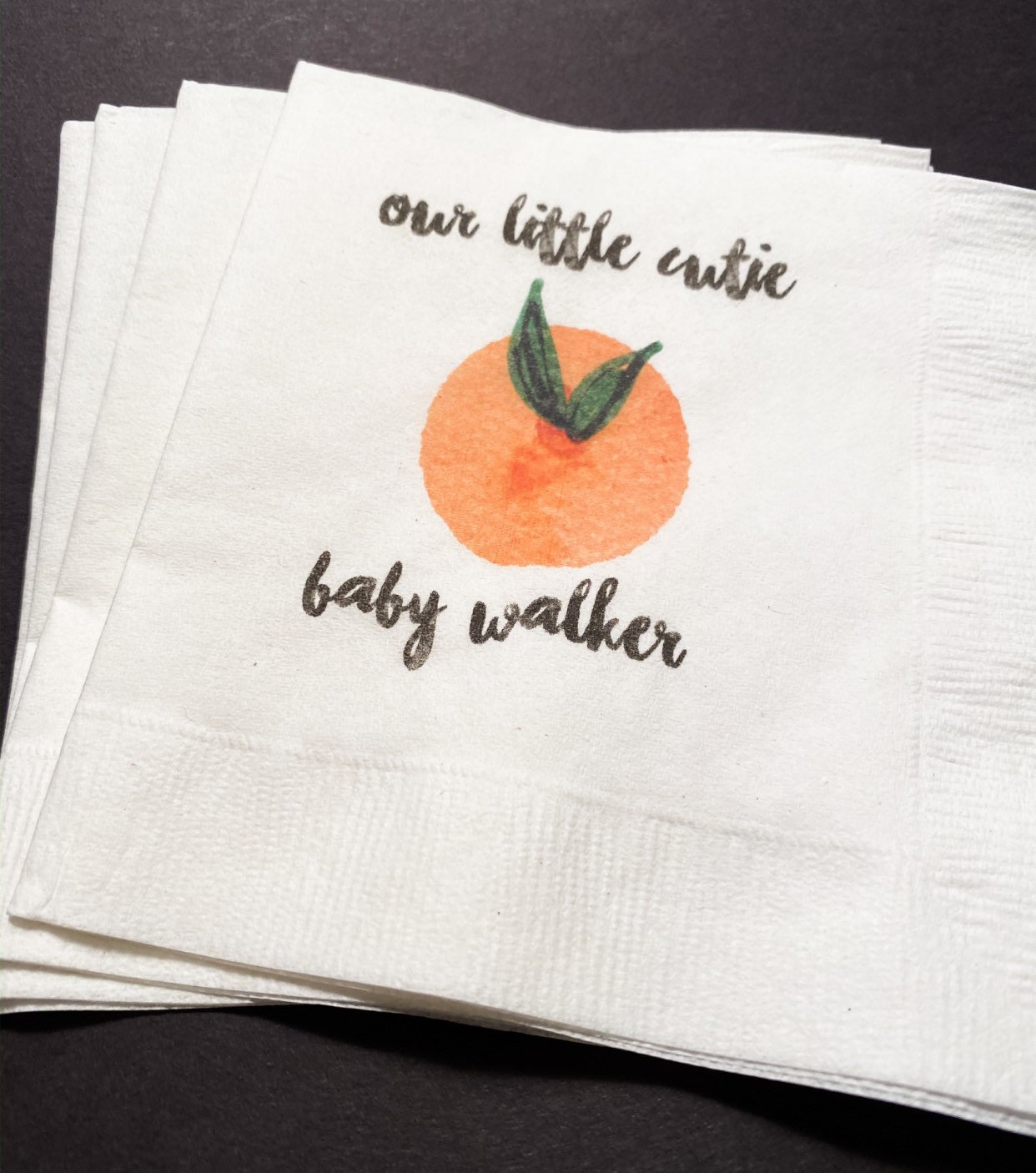 Clementine Cutie Baby Shower Our Little Cutie Spring Summer Etsy