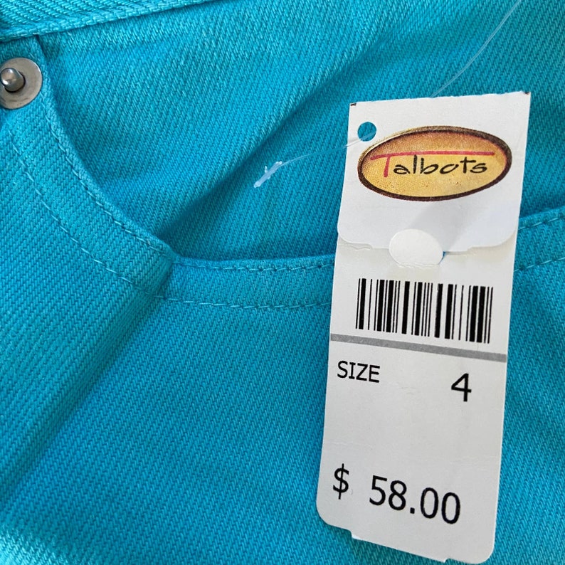 VTG 90s Talbots Stretch Bootleg Jeans NWT