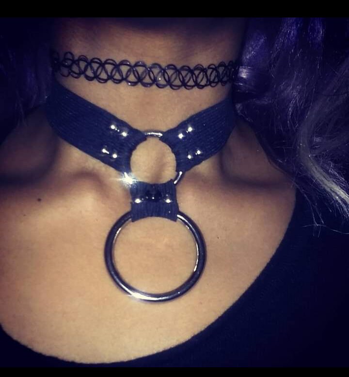 Double O Ring Chelsea Choker Etsy