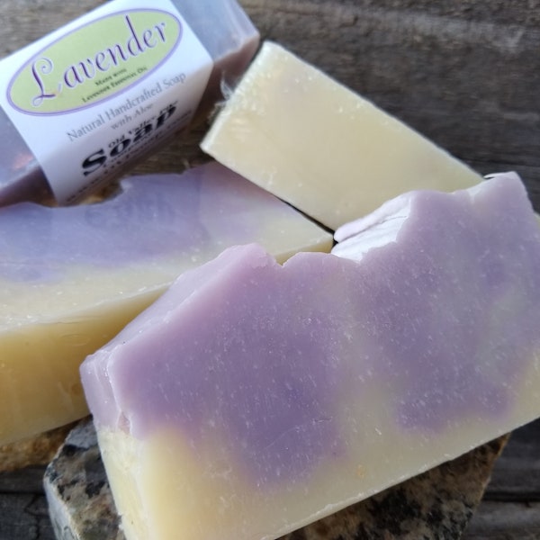 Lavender Handmade Soap with Lavender Essential Oil