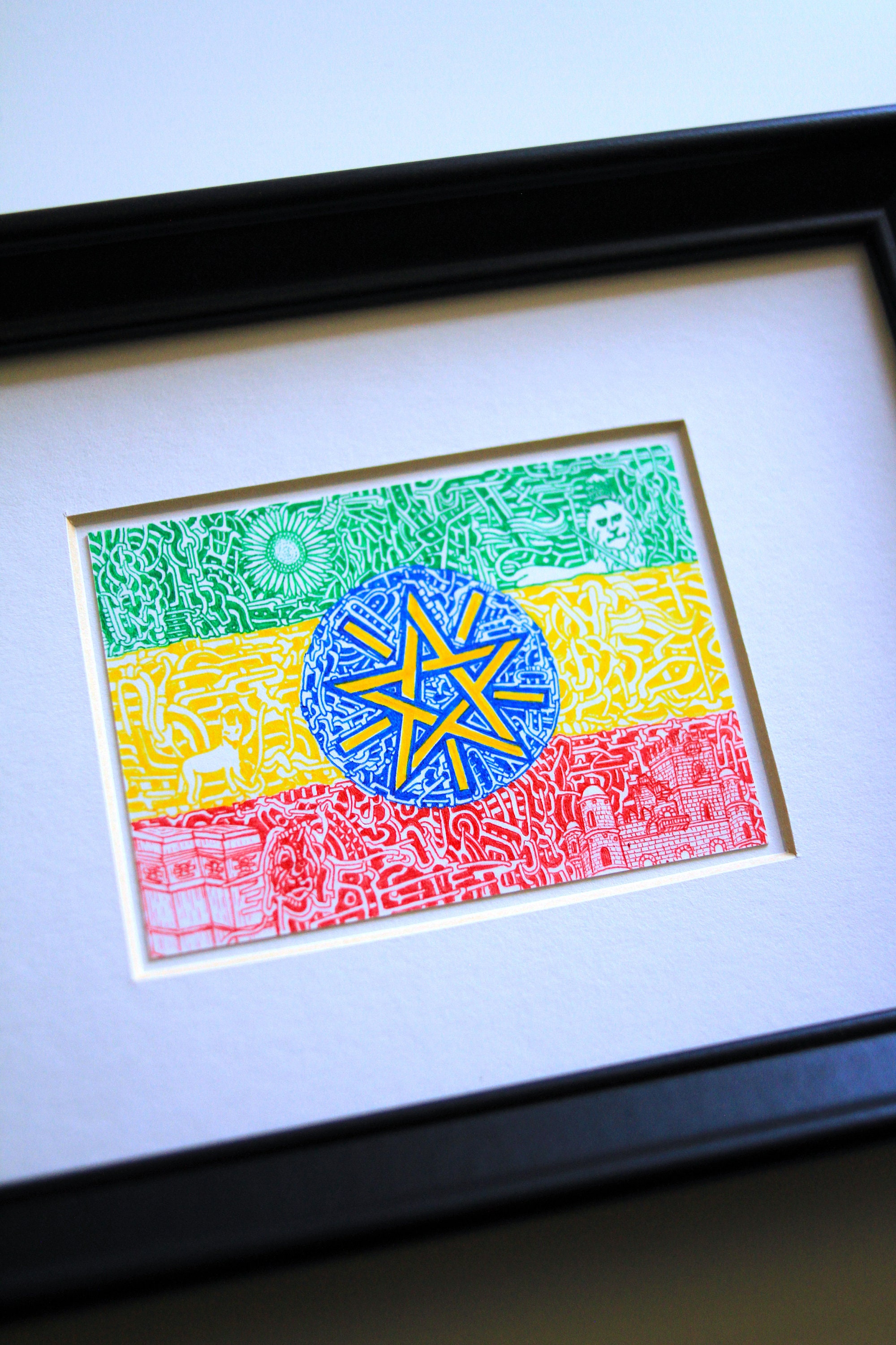 Original Framed Artwork \, image size:2000x3000