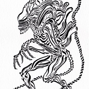 Stickers of Xenomorph image 5