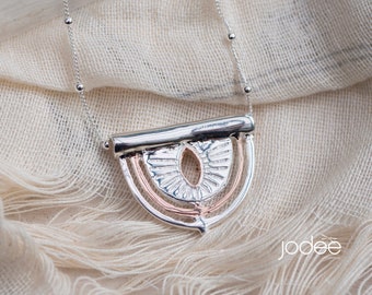 Rose/Gold Silver Pendant Jodee- 'SHINE'