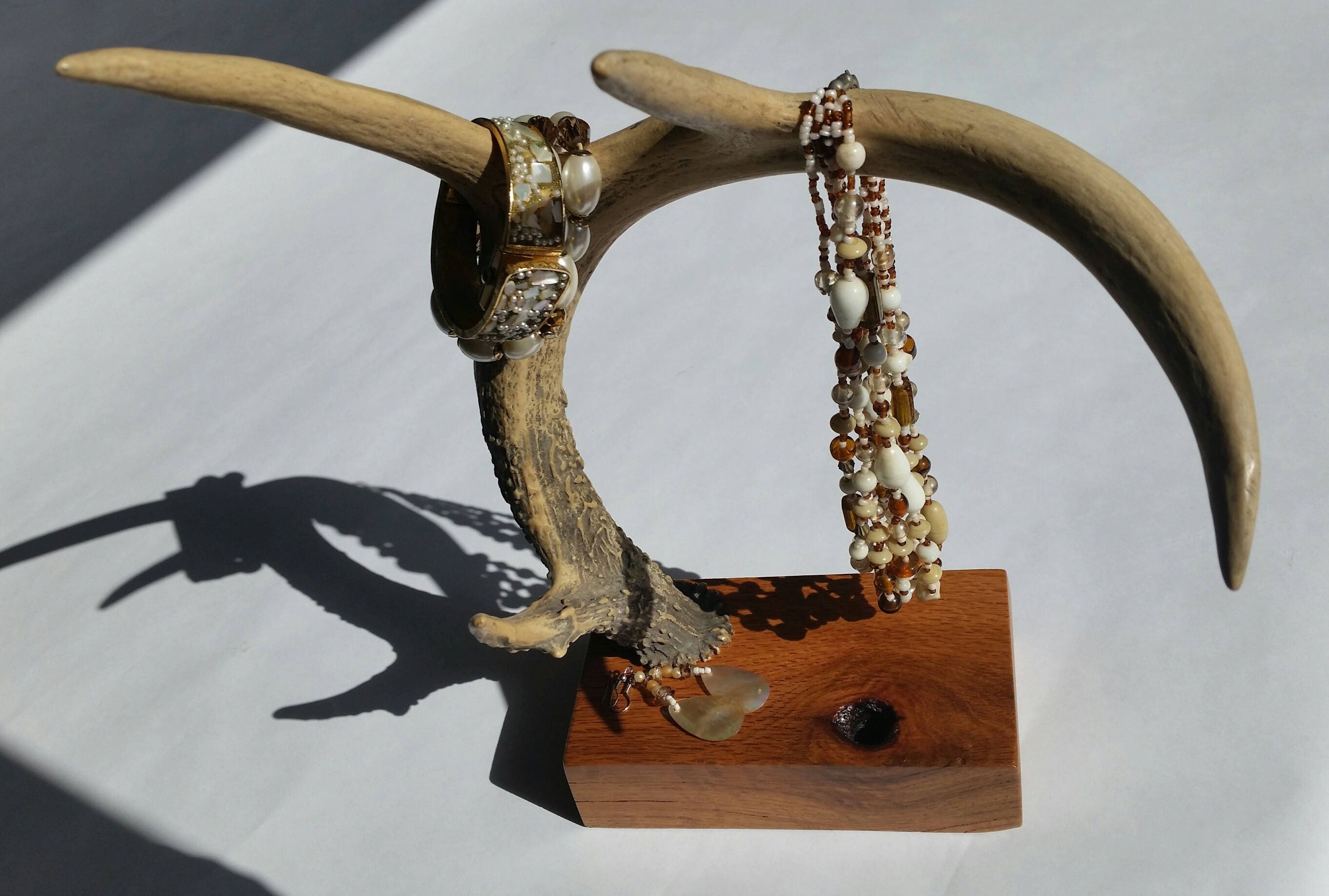 Jewelry Holder Deer Antler Jewelry Holder Jewelry Organizer Etsy