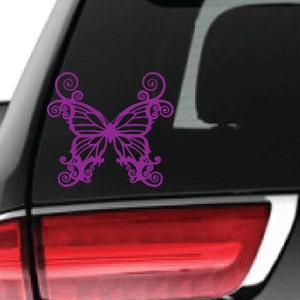 Mooie vlinder Vinyl Decal voor auto of muur E00015