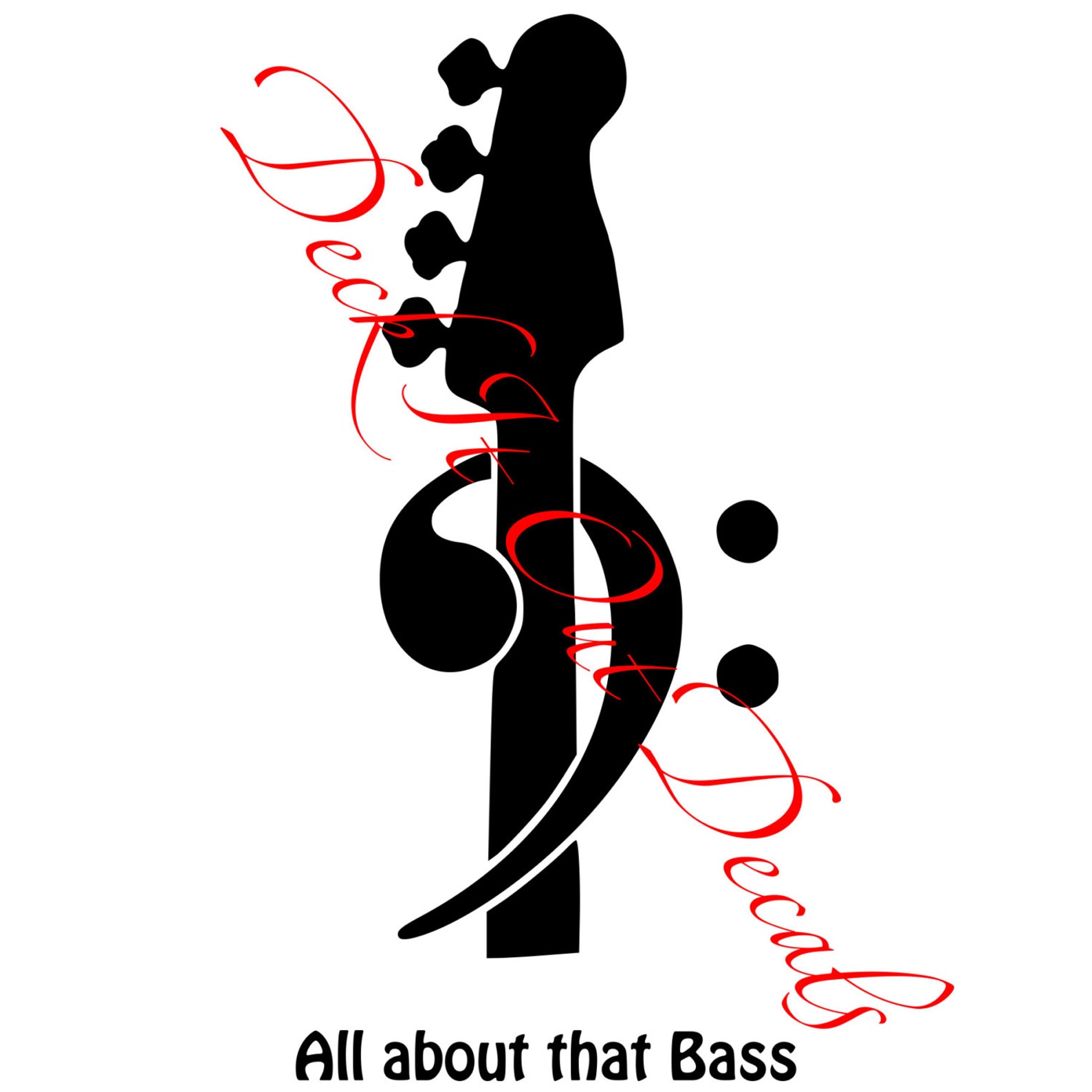 EDE00050 All About That Bass Etsy
