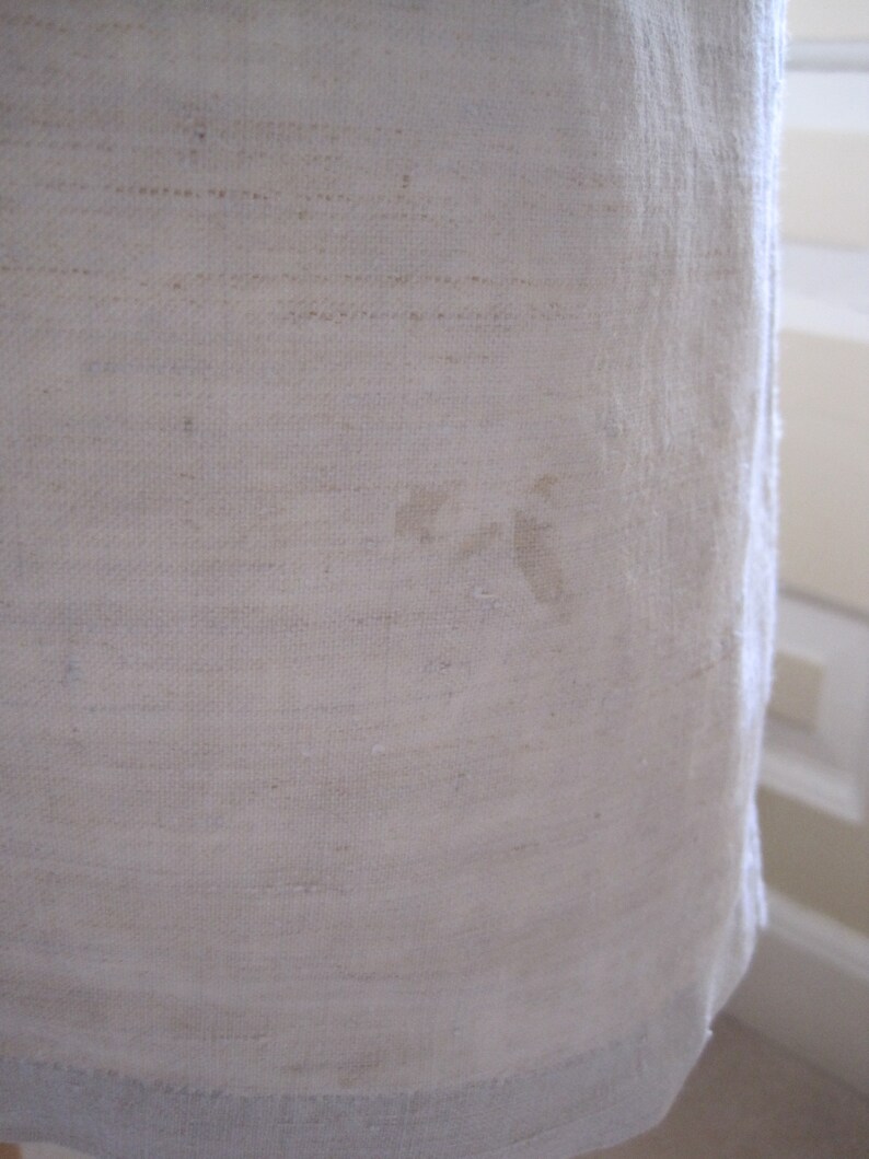 Nightgown Brocante Art Traditional Country Shift Romantic Nightshirt No 2 Pure Organic Hemp Antique French Smock Chemise