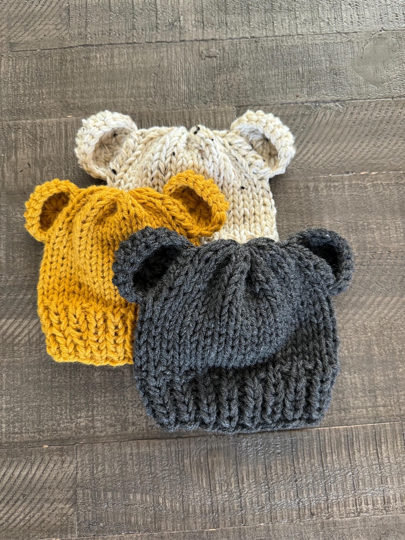 Baby Bear Hat - Beige main image 0