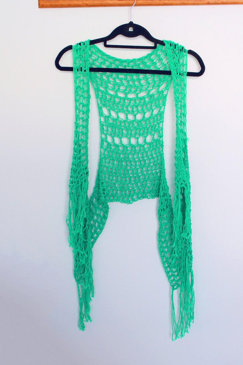 Boho Crochet Vest Pattern Relaxed Boho Vest Fringed Vest Etsy Australia