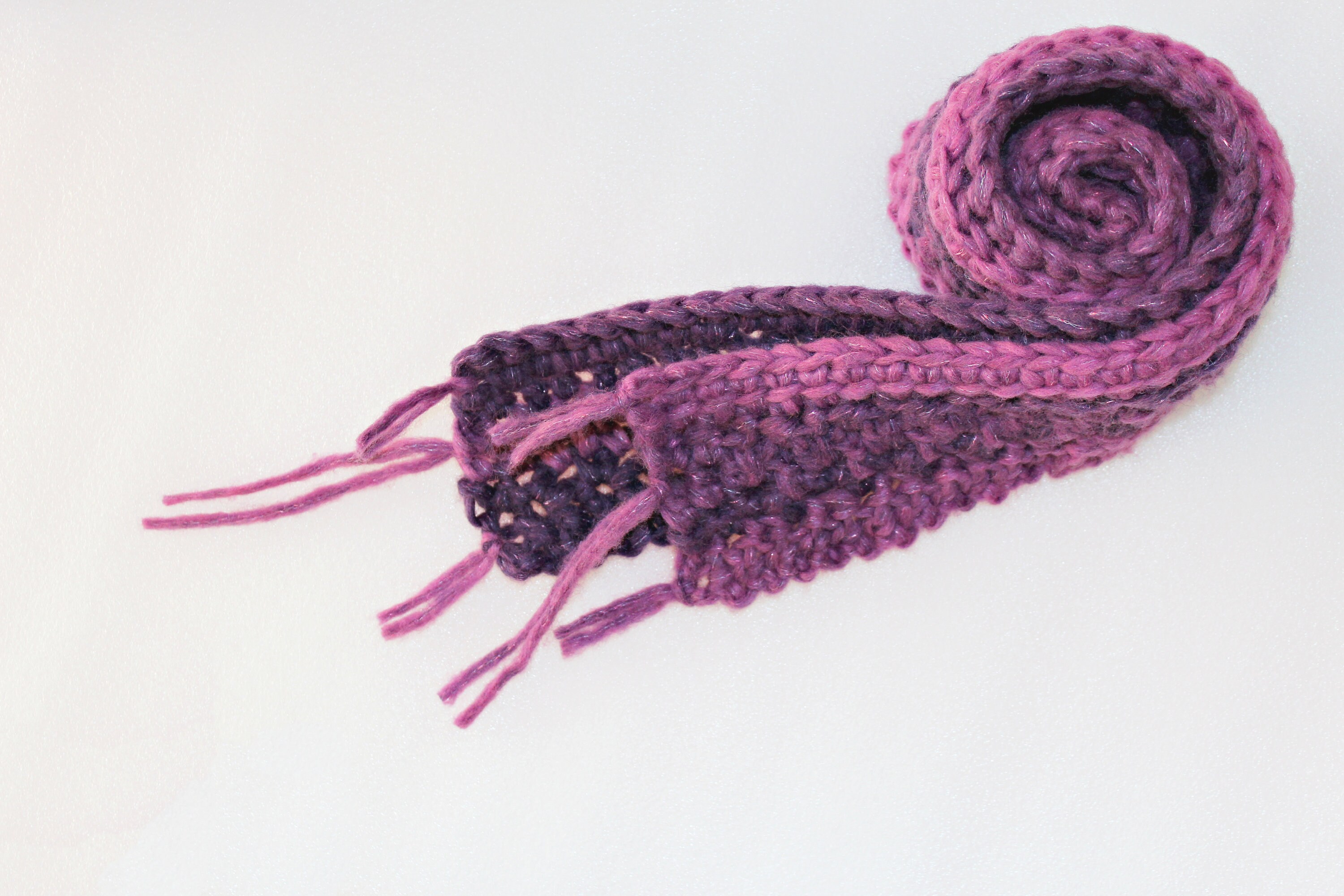 Funhouse Scarf Crochet Pattern: Chunky Textured Neck Warmer (digital ...