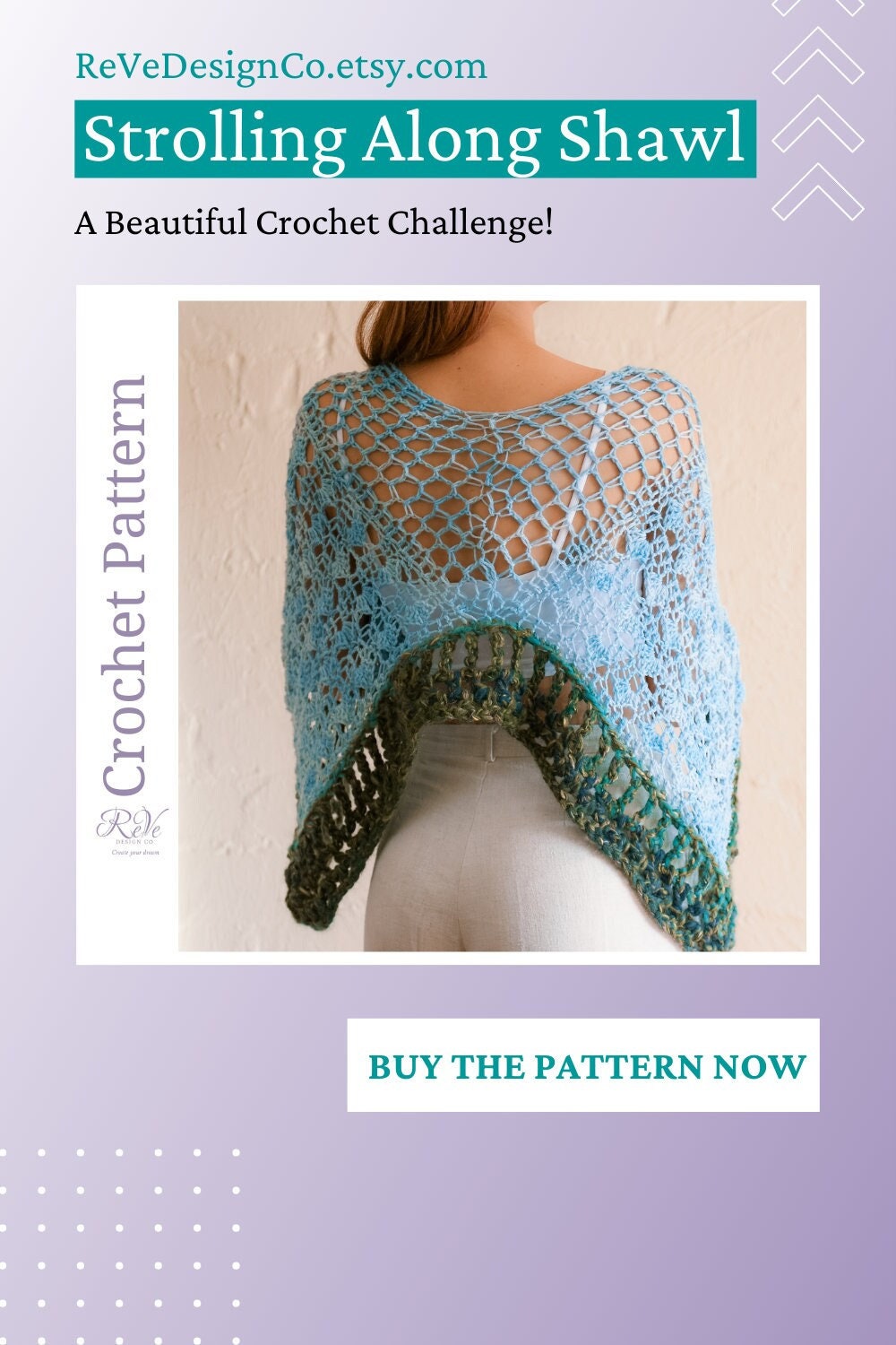 Strolling Along Capelet Shawl