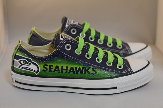 seahawks converse shoes