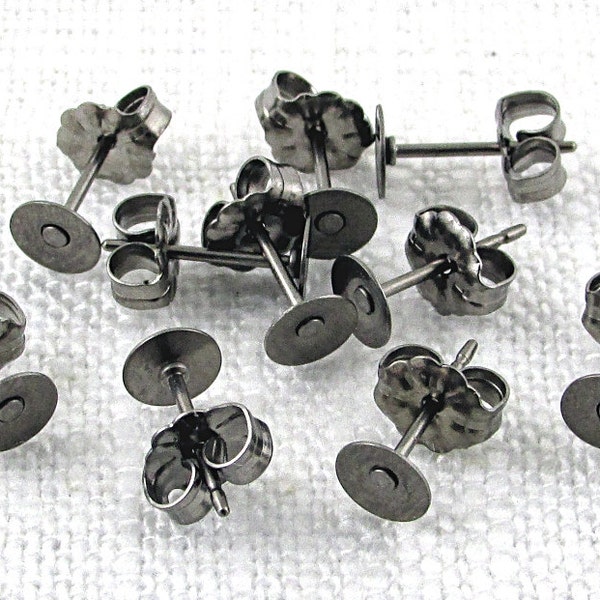 5mm Pure Titanium Earring Posts