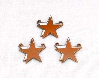 19mm Double Star Pendants