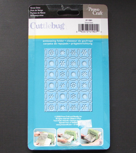 Cuttlebug A2 Embossing Folders, Retired Designs, New in Package 