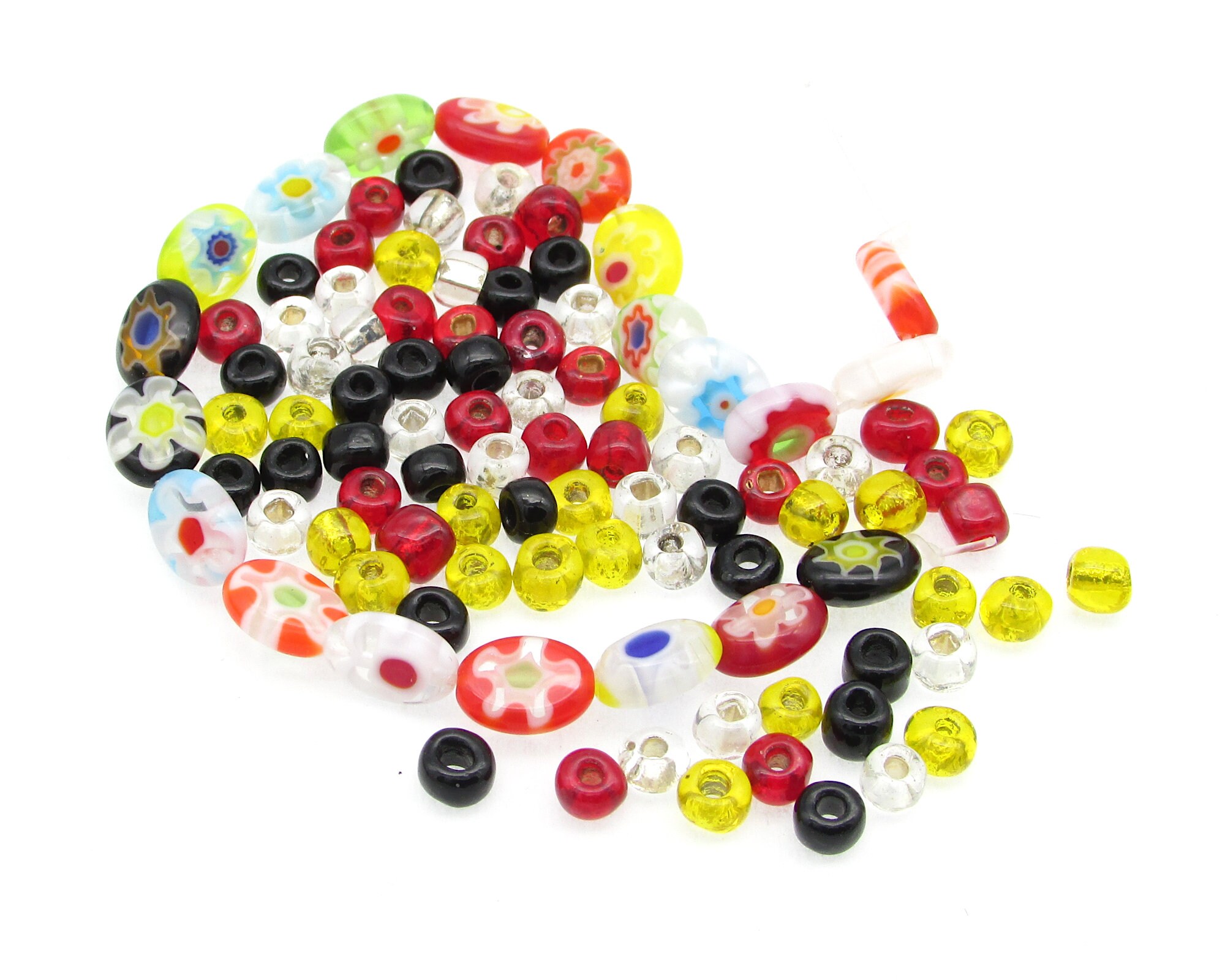 Glass Seed Beads Assorted Beads Lot BULK Beads Wholesale Beads Rainbow Beads  Small Glass Beads 2mm Beads 2mm Seed Beads 9600pcs 