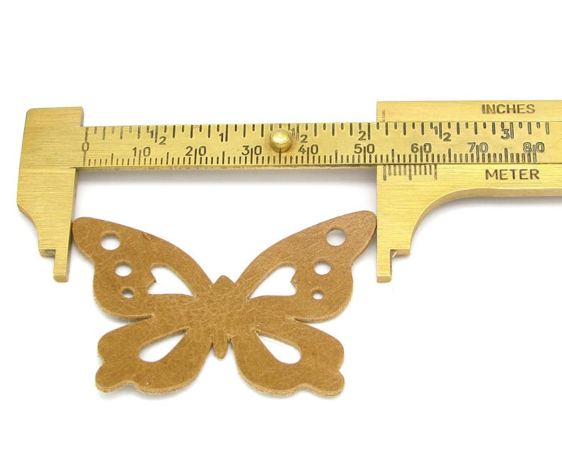 Butterfly Die Cut Shapes, Top Grain Leather Precut Blanks (10) - Etsy