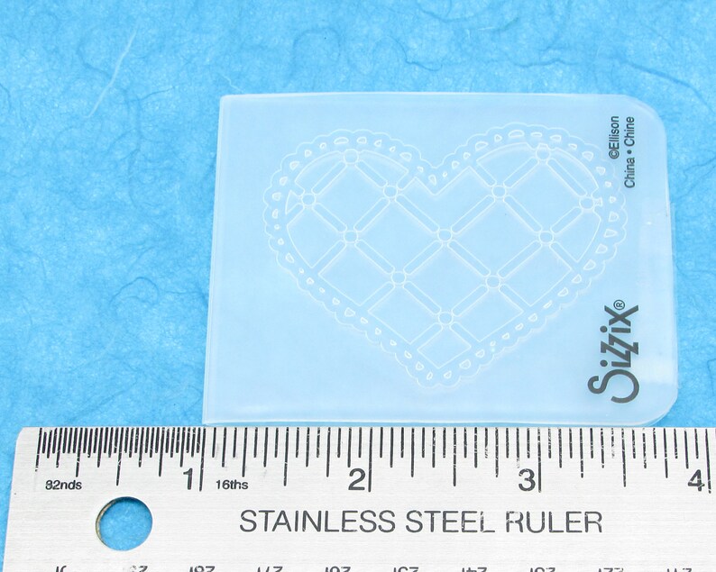 Small Embossing Folder Sizzix Choice of Pattern Etsy