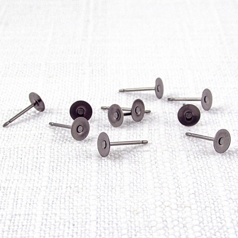 5mm Titanium Earring Posts Bulk Lot Etsy