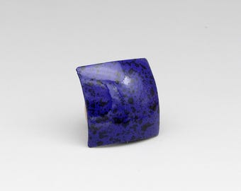 25mm Curved Square Enameled Finding