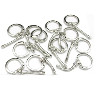 Sterling silver keyring findings deals