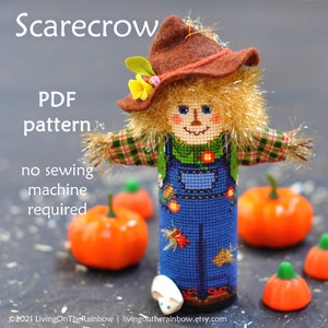 Scarecrow Cross Stitch Pattern. Thanksgiving Cross Stitch Pattern. Halloween Cross Stitch Pattern. Fall Cross Stitch Pattern. PDF Cross