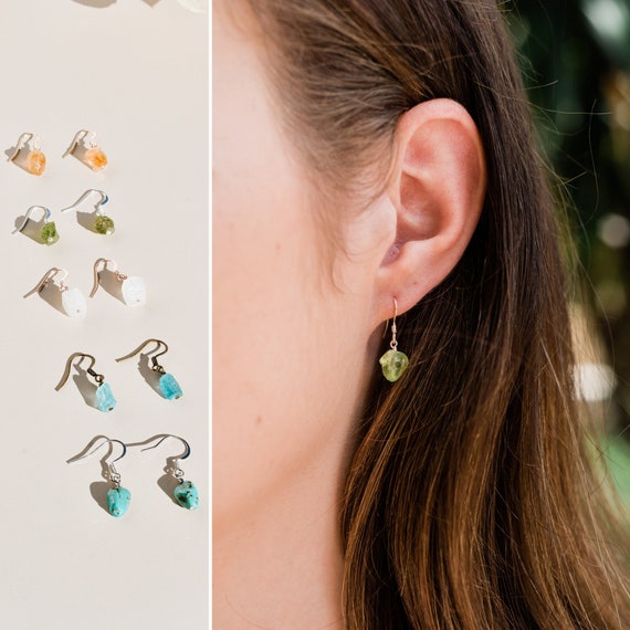 Custom drop earrings deals