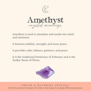 Lavender amethyst bracelet. Light purple amethyst. Handmade jewelry gift for her. Purple amethyst bracelet. February birthstone bracelet. image 7