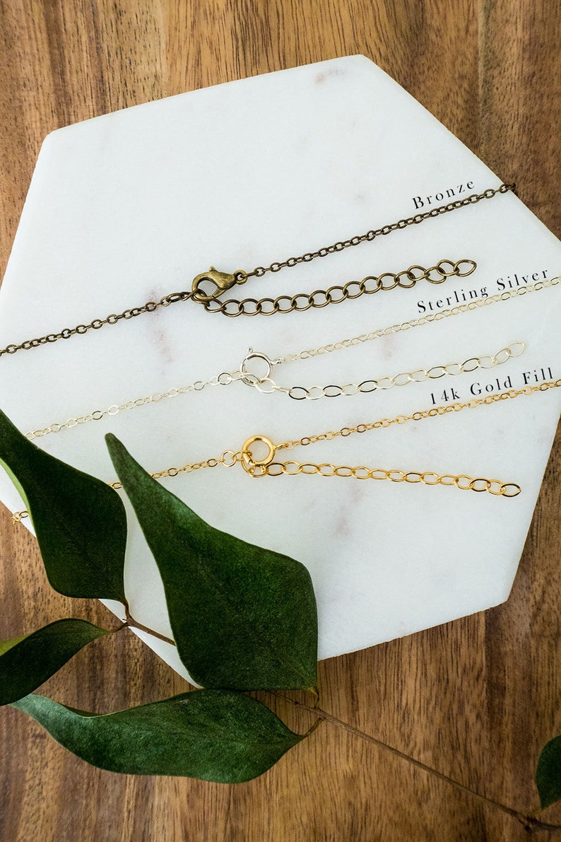 12 with 2 extender Boho rose quartz bead drop choker necklace in bronze January birthstone gold or rose gold Ships from USA silver