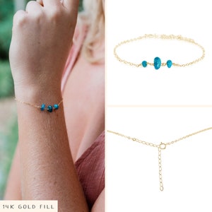 Apatite womens bracelet. Blue apatite bracelet. Blue bead bracelet. Gemstone bracelets. Bracelets for women. Beaded bracelet. Boho bracelet 14k Gold Fill