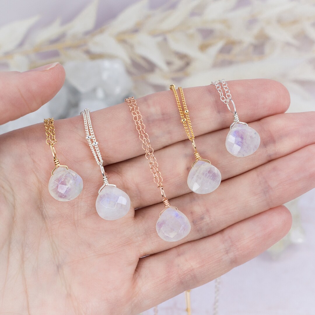 韓国発【TATIANA】Moonstone 8mm Natural Pearl Necklace☆ 韓国発【TATIANA】Moonstone 8mm Natural Pearl Necklace