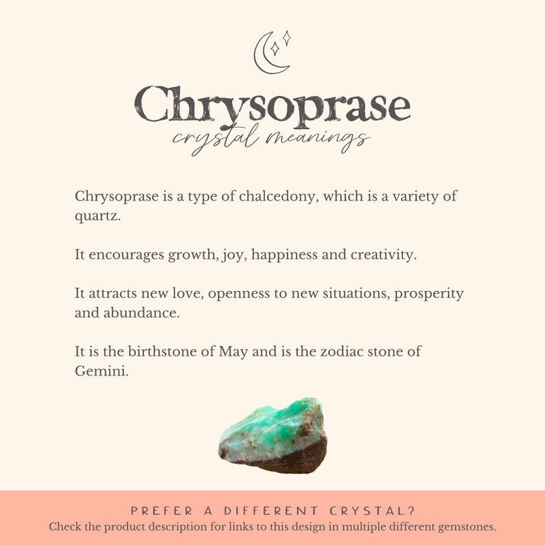 Tiny chrysoprase necklace Small chrysoprase faceted teardrop necklace Natural green chrysoprase necklace May birthstone necklace image 7