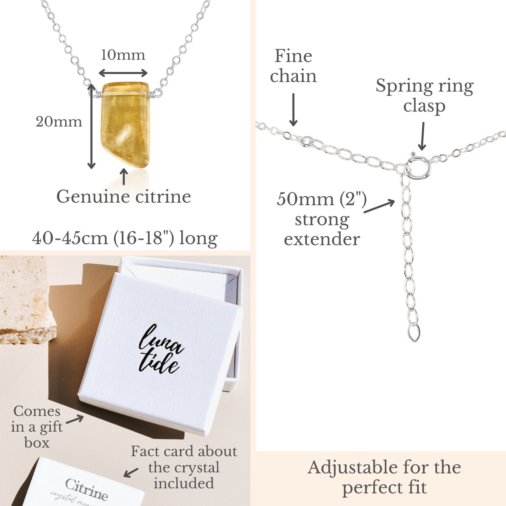 Lovisa clearance moonstone necklace