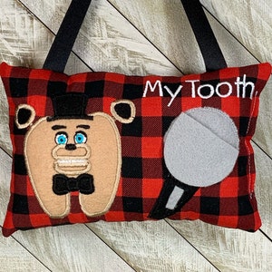 Cuscino fata denti personalizzato, cuscino dente, sagge fiabe denti ragazzi, cuscino dei denti per ragazze, tabella dei denti opzionale!  !