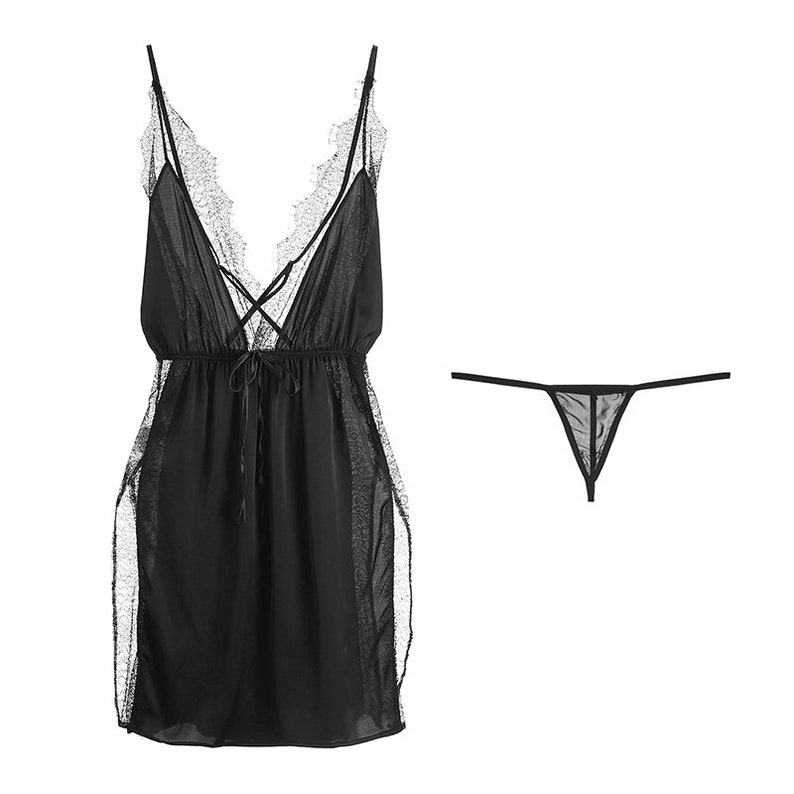 Gorgeous Lingerie Dress Sensual Chemise Women Sleepwear Summer | Etsy