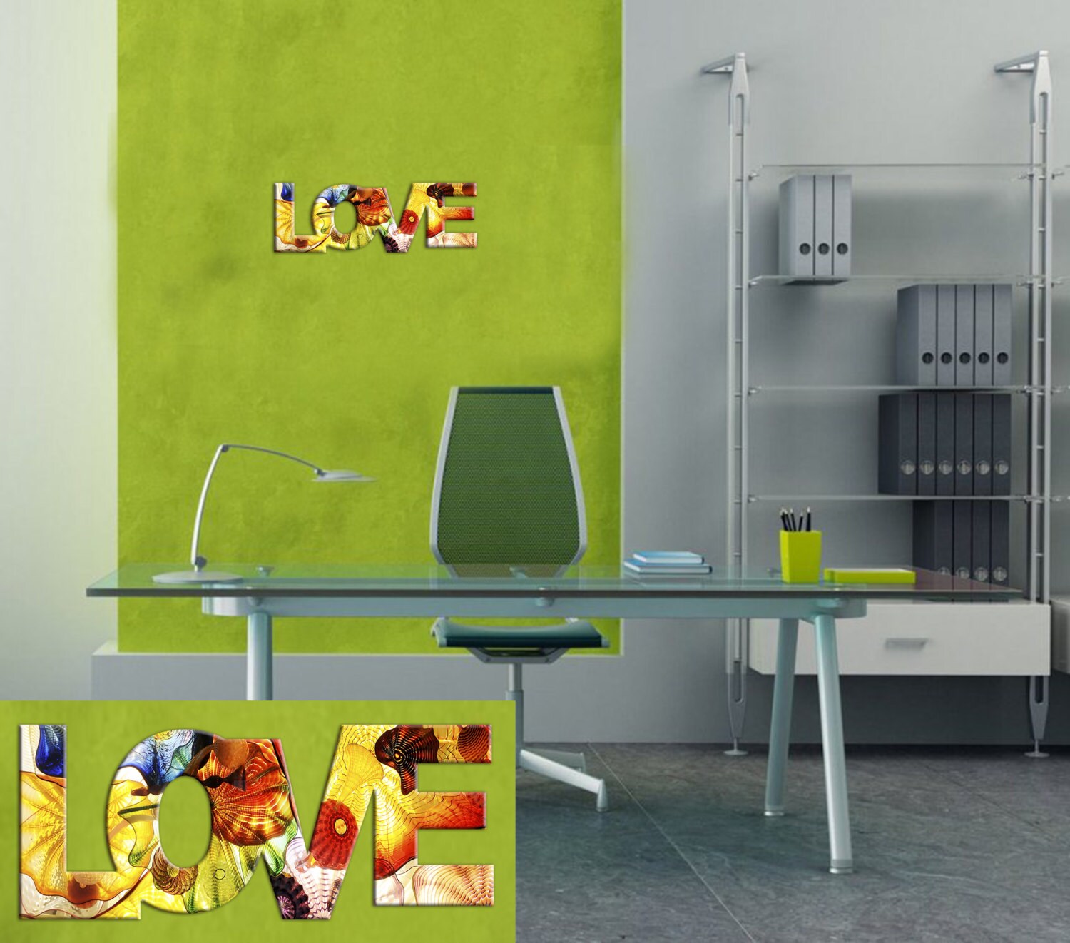 Glass Wall Art Acrylic Decor Collection Hypnotic Clock Key Etsy