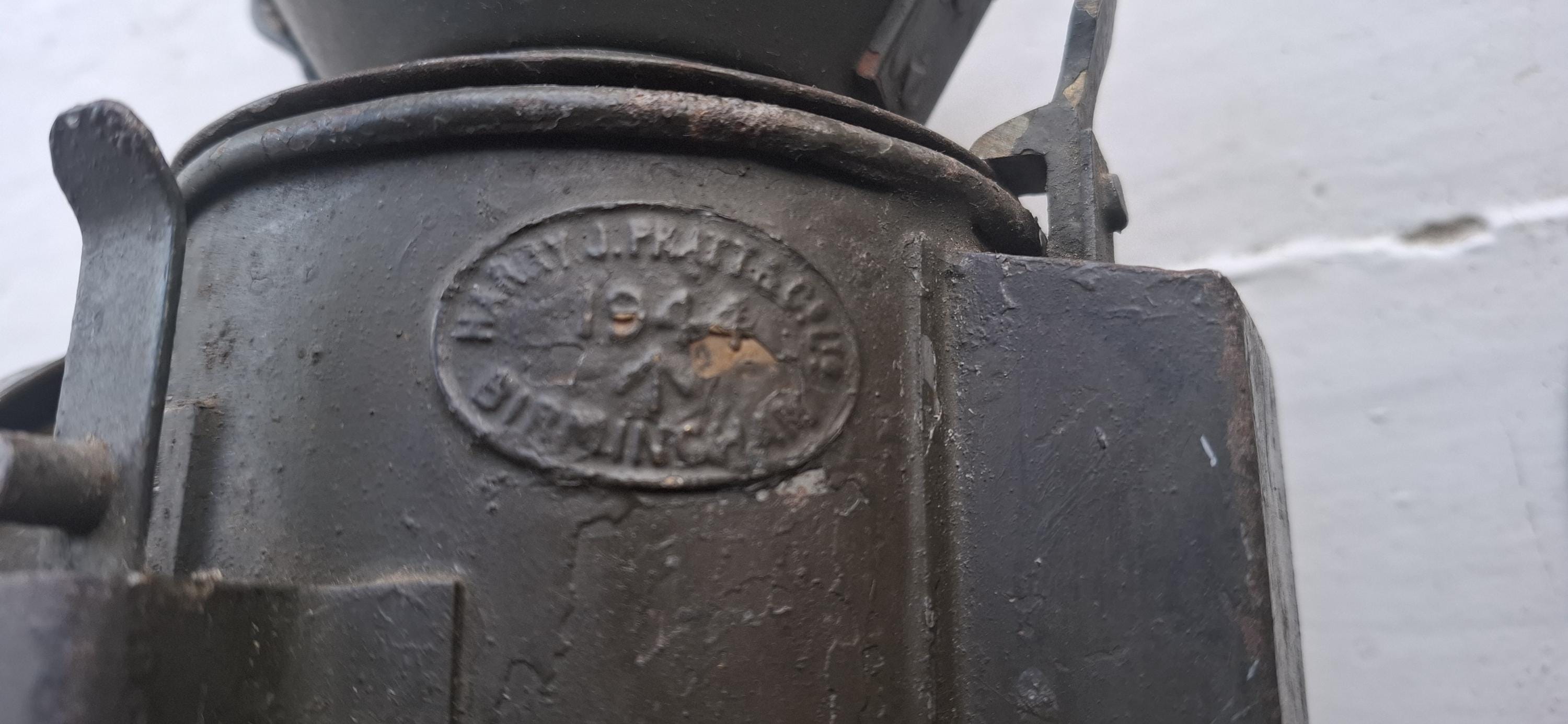 Vintage WWII Military Marked Railway Signal Lamp Dated 1944 - Etsy