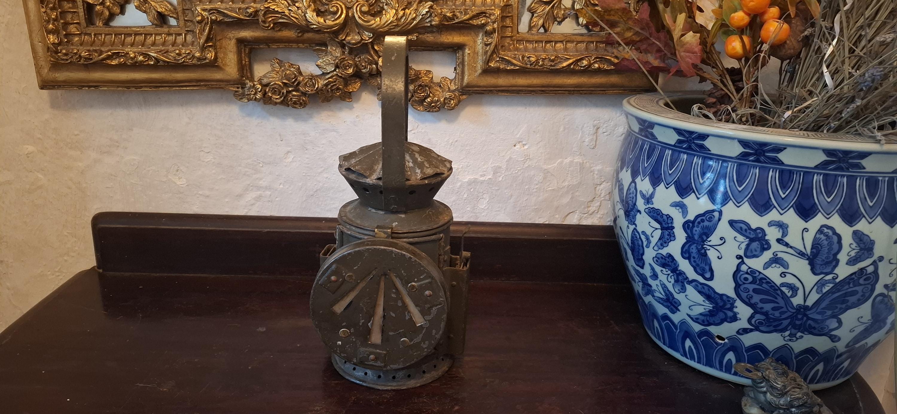 Vintage WWII Military Marked Railway Signal Lamp Dated 1944 - Etsy