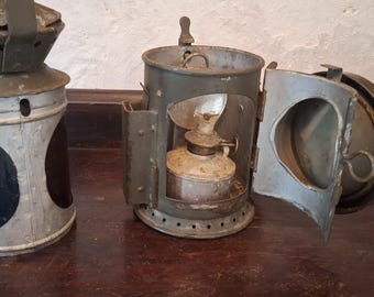 Vintage WWII Military Marked Railway Signal Lamp Dated 1944 - Etsy