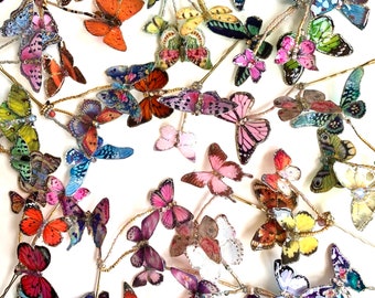 Butterfly Bobby Pins Colorful Bobby Pins Butterfly Hair Pins Moth Bobby Pins Fun Hair Pins