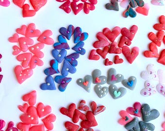 Teeny Tiny Hearts decoration Miniature heart gift party favor